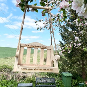 Personalised Memorial Bird Feeder, engraved with any wording. Gift in loving memory of loved ones