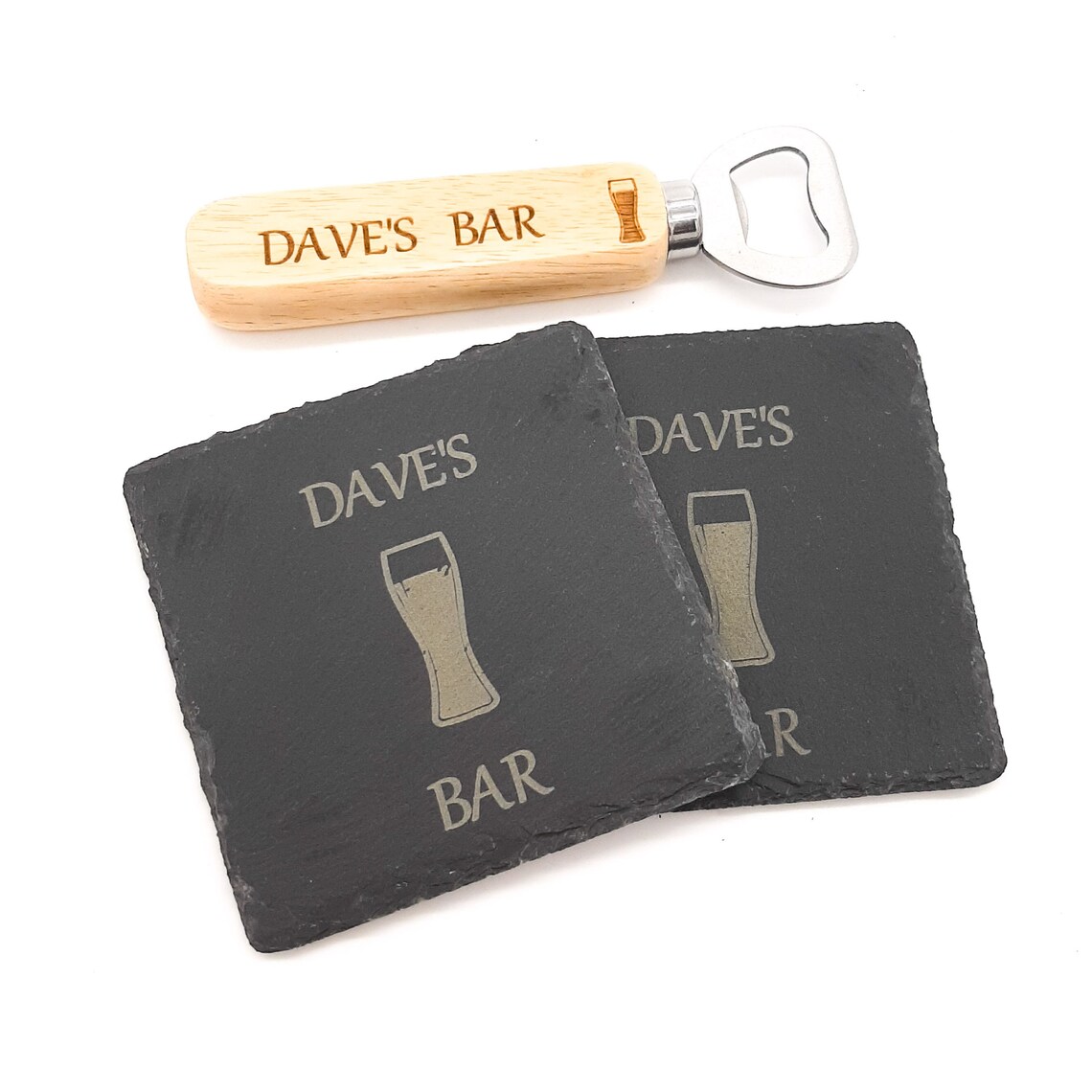 Personalised Home Bar gift set. Ideal birthday gift for dad or Etsy