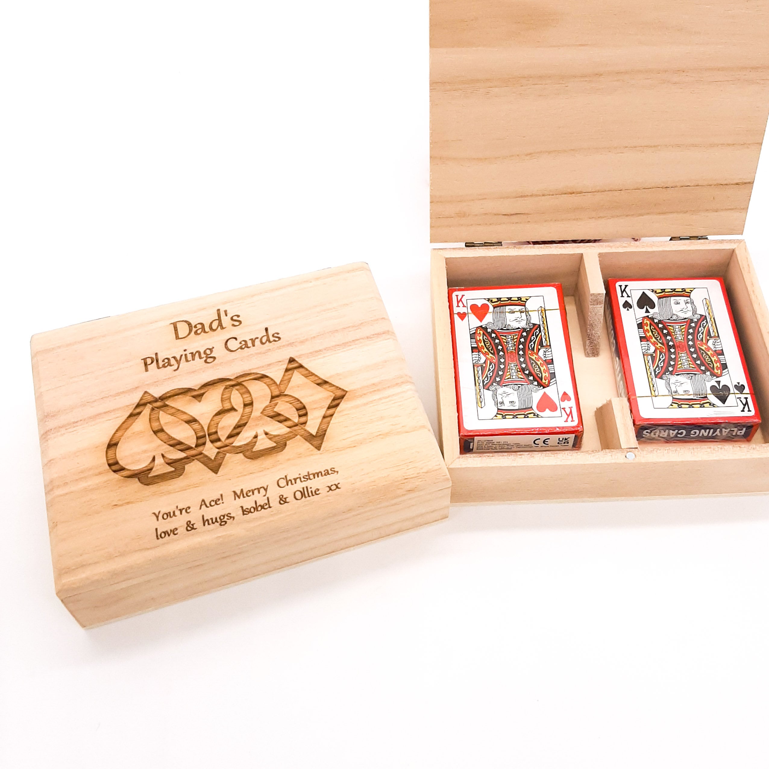 15+ Wooden Playing Card Box