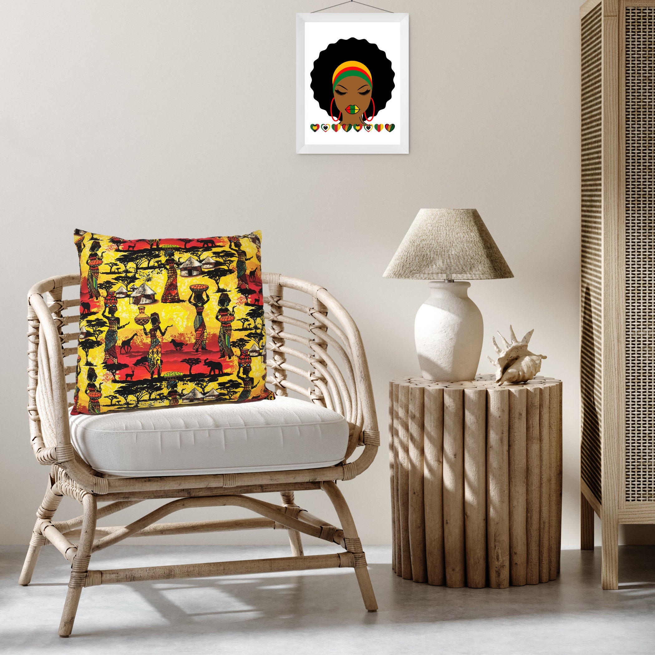 Black Woman Art African American Printable Art Black Girl - Etsy