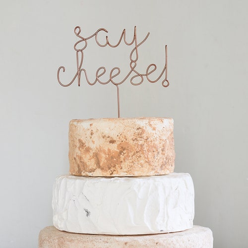 Cheese Cake Topper so Cheesy Cheese Board Funny Cake Etsy