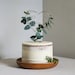 Eucalyptus Wire Wedding Cake Topper 