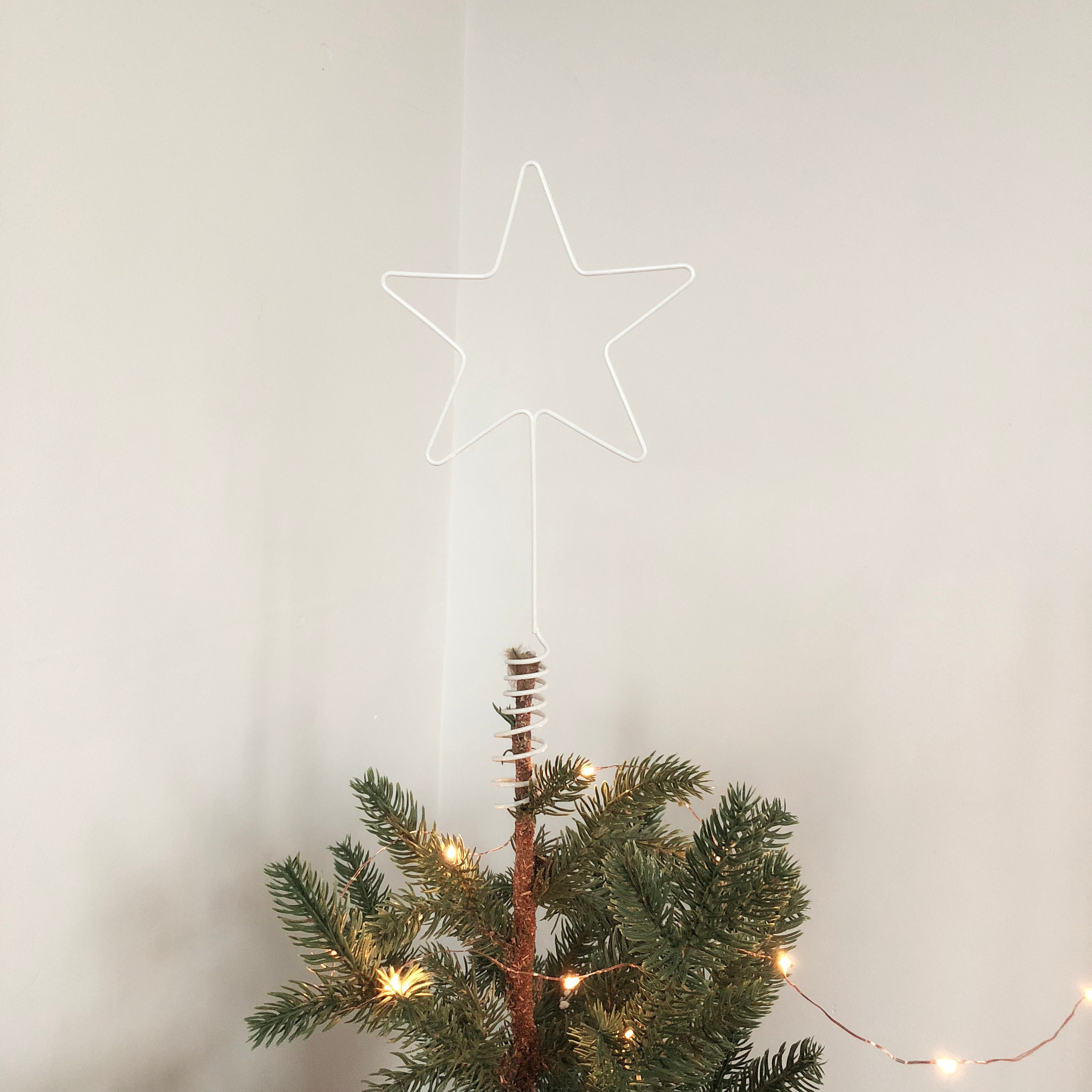 Wire Star Christmas Tree Topper Etsy