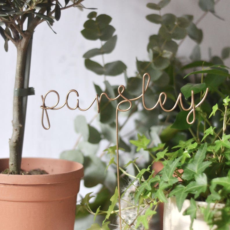 Plant Markers Gift for Gardeners Herb Markers Etsy