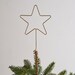 Wire Star Christmas Tree Topper