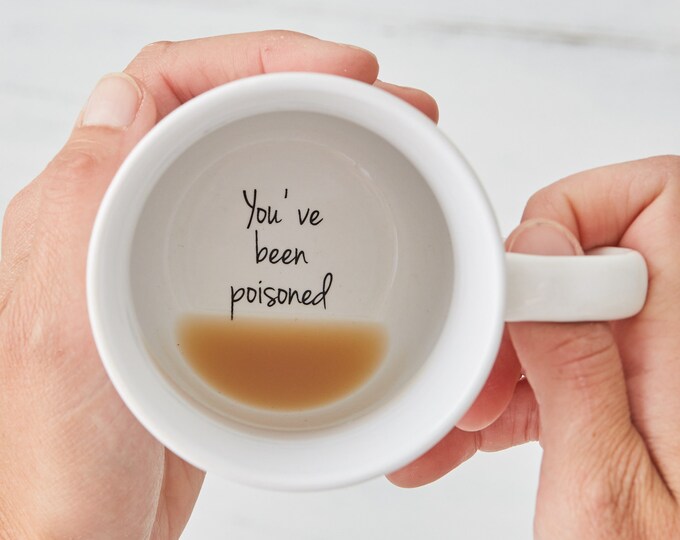 Funny Mug, Secret Message Mug, coffee mug