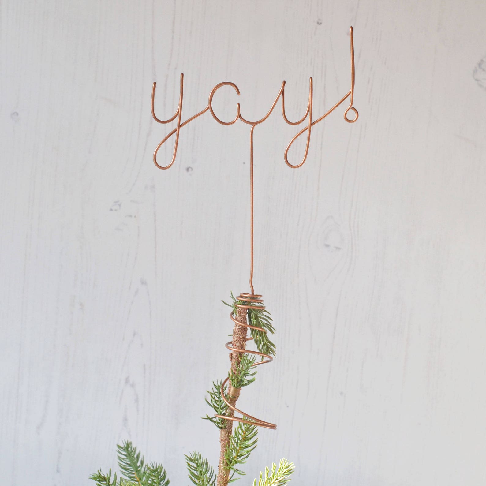 Yay Wire Christmas Tree Topper Etsy