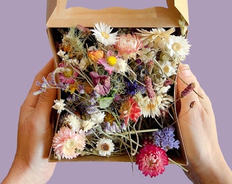 Dried Wildflower Style Mix | Flowers for Crafting, Cakes and Decor