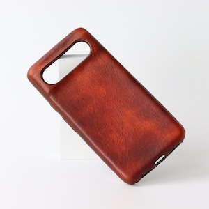 Custodia in pelle Pixel 8 Pro / Custodia in pelle Pixel 8 / Marrone antico