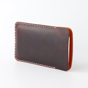 iPhone 14 Pro Max Leather Sleeve / iPhone 13 Pro Max Leather Case / Pouch / iPhone 12 Pro Max pouch