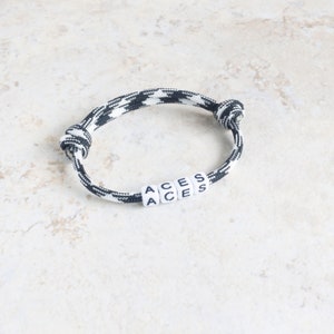 Personalized Volleyball Bracelet - Team Name - Player Number or Initials - Volleyball Gift for Mom - PERS