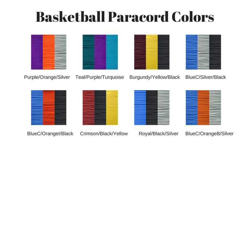 Basketball Team Colors Bracelet Set Basketball Mom Gifts Etsy