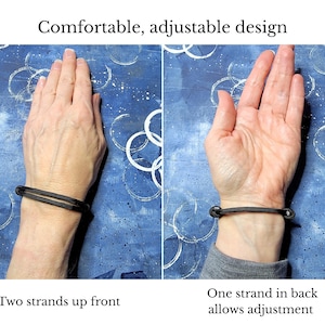 Adjustable Paracord Bracelet Set: 30 Colors, XS-XL, Surfer Style, Water Safe image 7