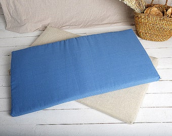 Custom order for Katherine. DENSE Linen cushion covers with zipper. Strong natural linen cushion cases.