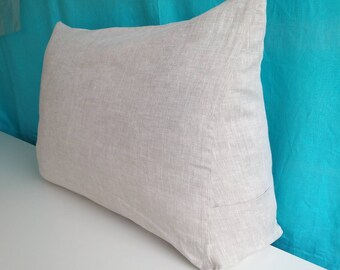 triangle headboard pillow