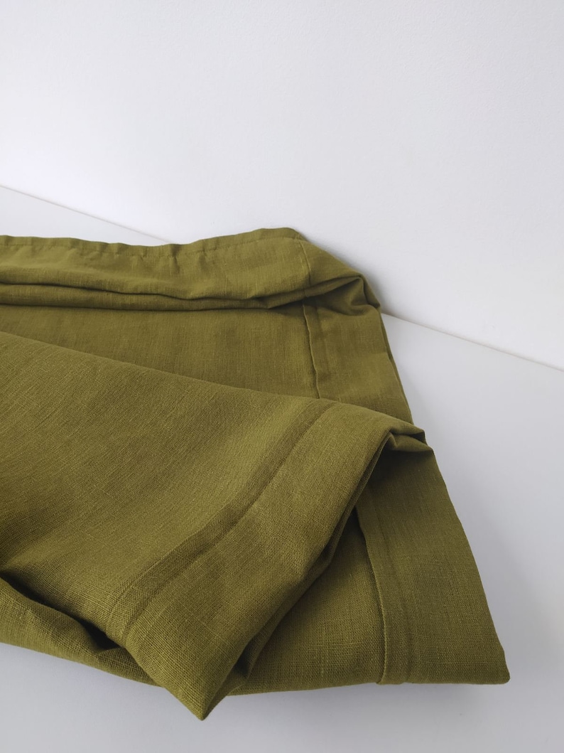 Fullqueenking DENSE Linen Mattress Cover With Zipper for - Etsy