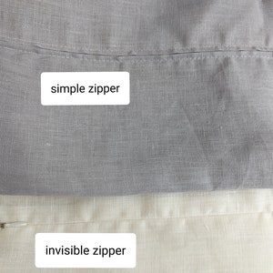 Natural Linen Bolster Case With Zipper and Handle. Neckroll Linen ...