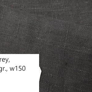 Puede incluir: Tela gris oscuro con tejido texturizado. La tela se describe como con una densidad de 275gr y un ancho de 150cm.