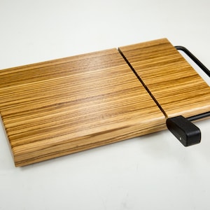 Zebrawood Cheese Slicer