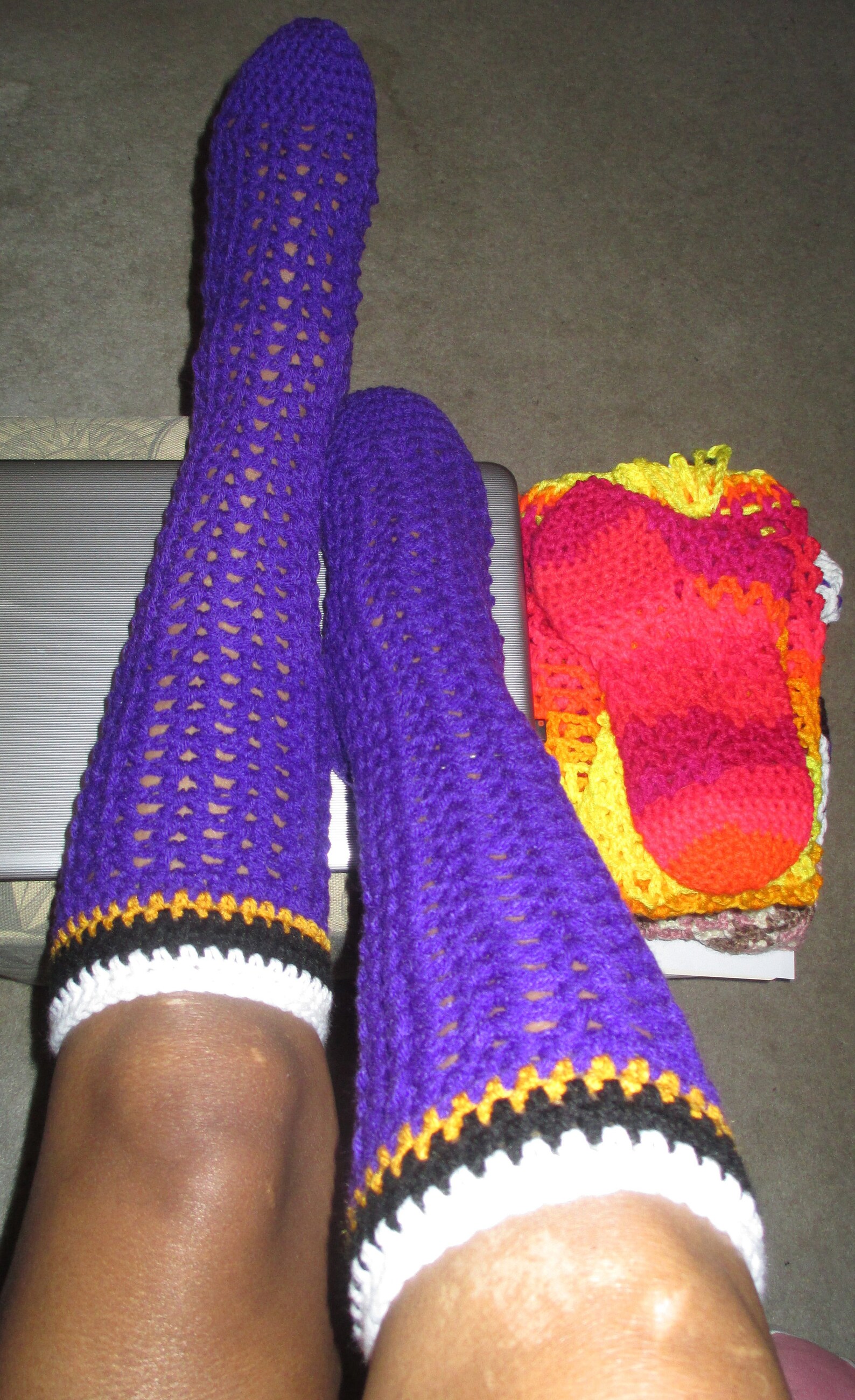 PATTERN ONLY Ladies Kneehigh Socks Etsy