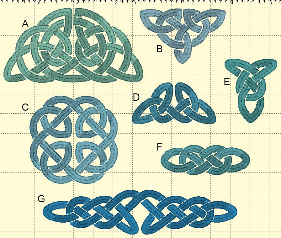 Ribbon Embroidery Patterns Celtic