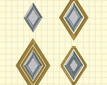 Diamante - Bordado de danza irlandesa