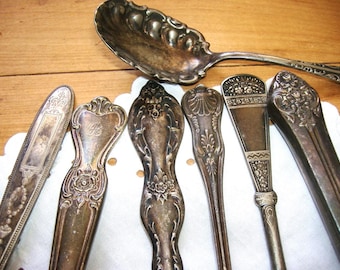 Vintage Ornate Silverware • your choice
