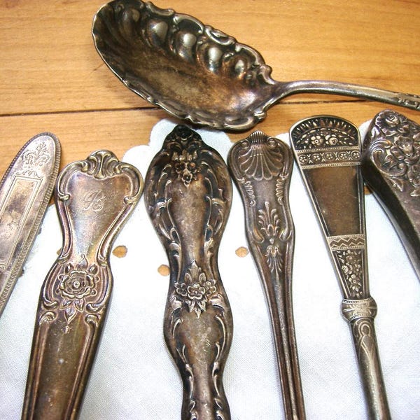 Antique Silverware - Etsy
