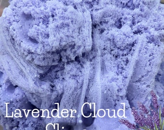 Lavender Cloud Dough Slime~ Lavender scent~ASMR ~Stress Relief ~ Gifts for kids ~Gifts for adults~Drizzles~ Canada~Purple ~Lilac~birthday
