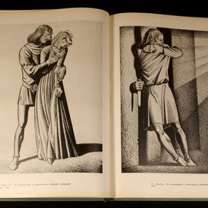 Rockwell Kent Vintage Art Book paintings album published in USSR in 1963 2d addition 122 illustrations image 4