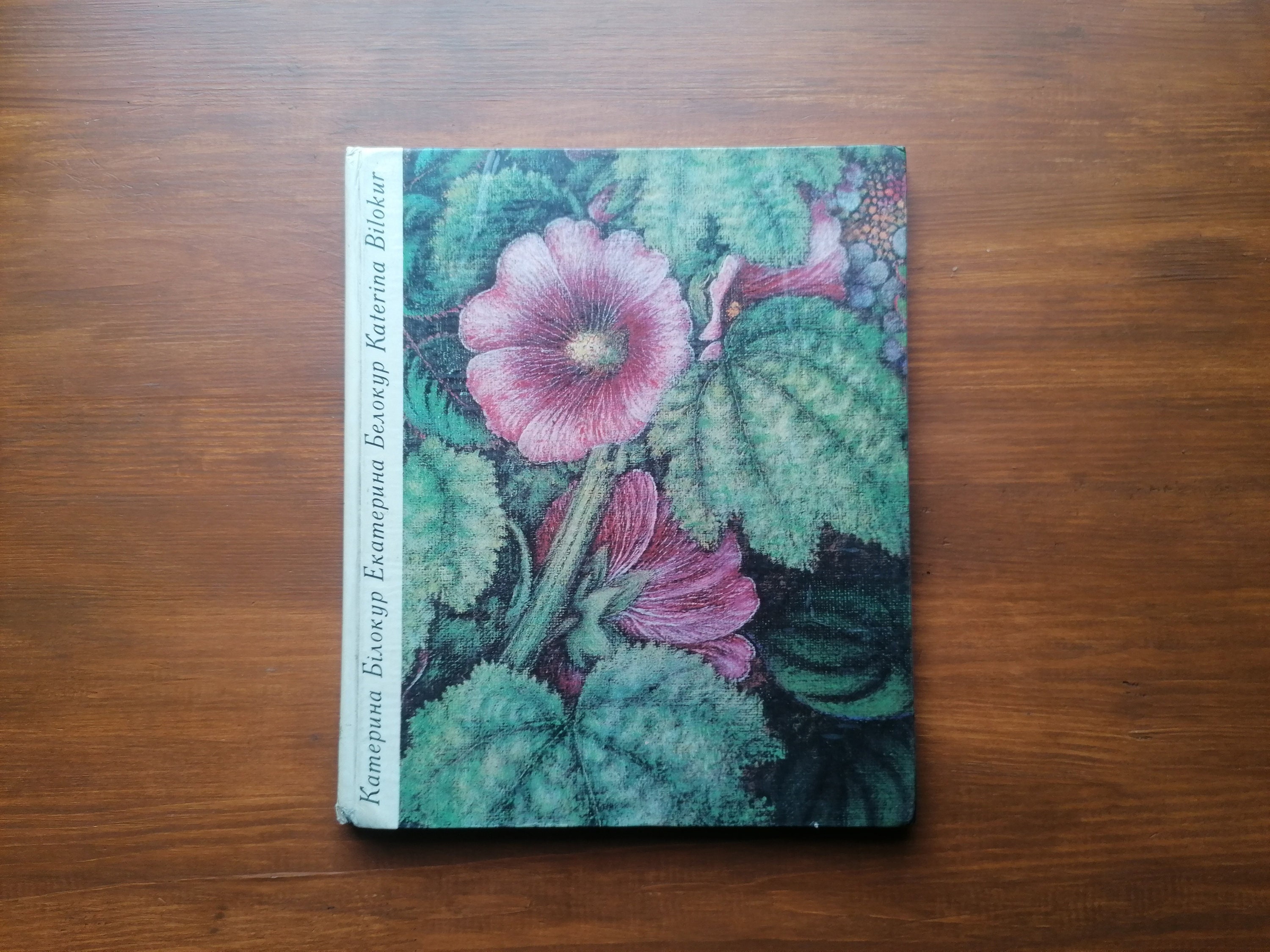 Kateryna Bilokur art book - Ukrainian Artist paintings album USSR - 1975