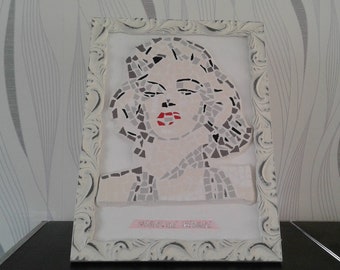 Marilyn MONROE en mosaïque