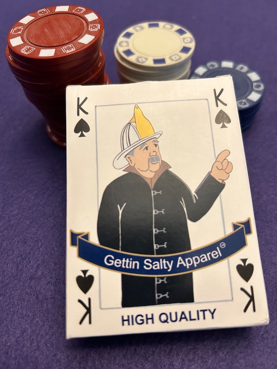 Firefighter outlet playing cards
