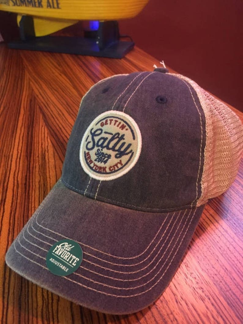 salty trucker hat