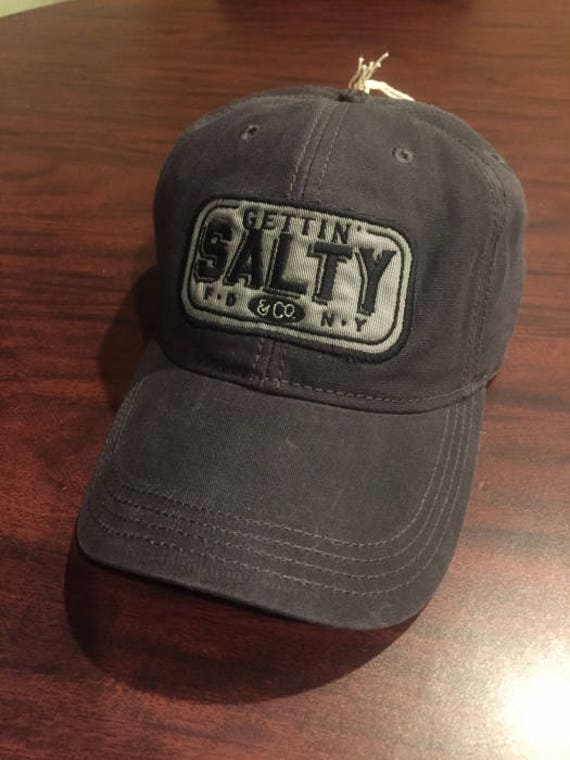 salty baseball cap