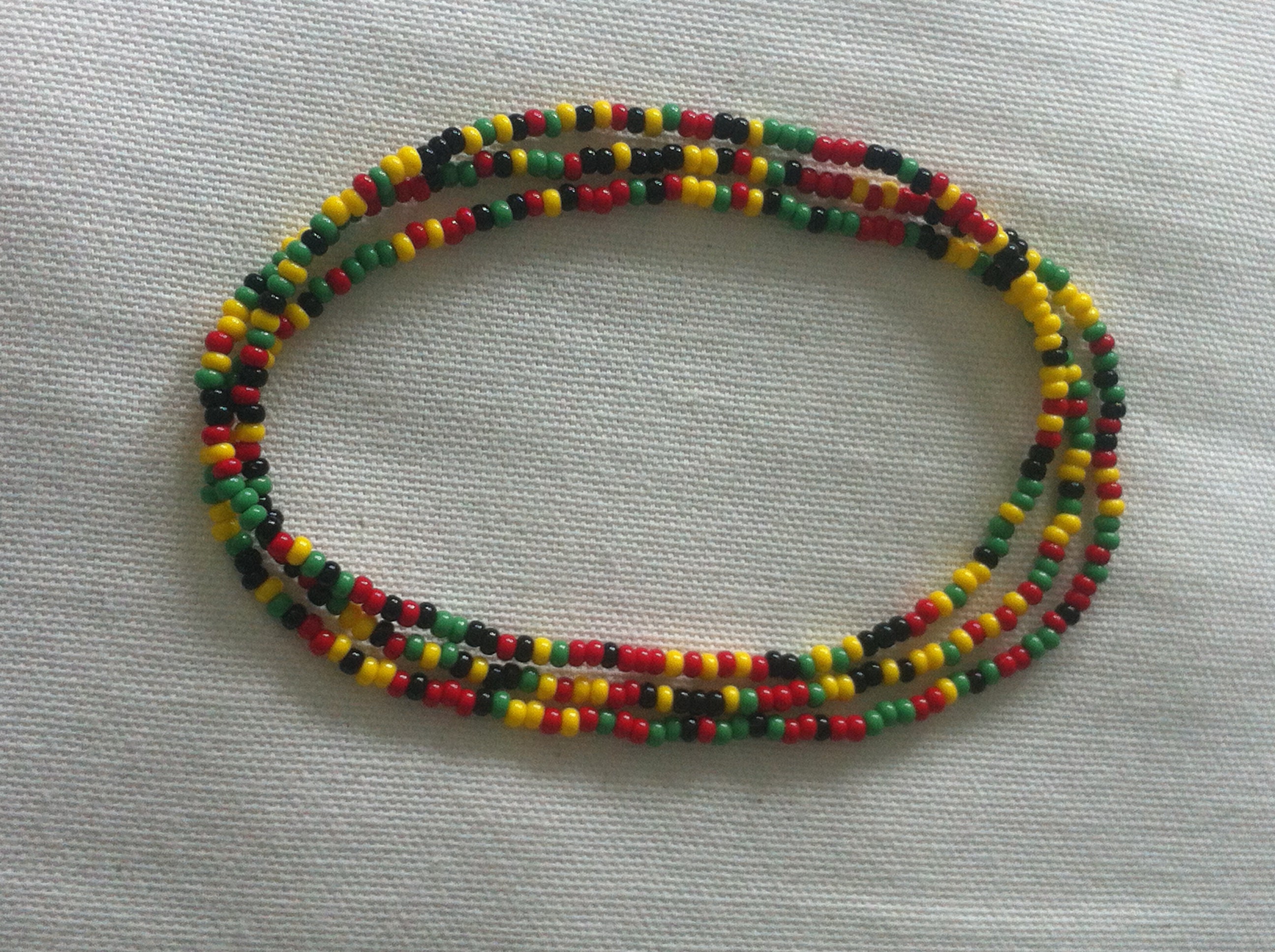 8 Pc Seed Bead Anklet Sets