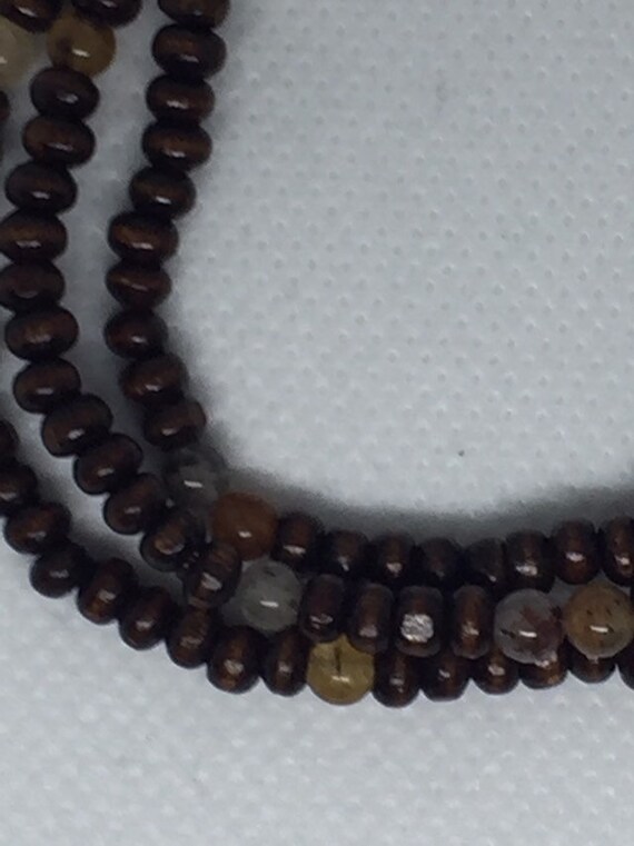 wood waist beads