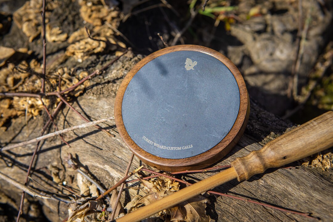 Walnut and Slate Turkey Call by Turkey Wizard Custom Calls Etsy