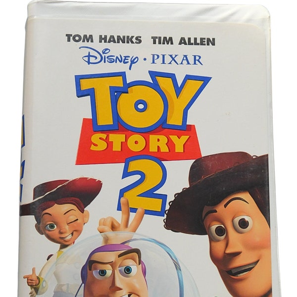 Toy Story 2 Walt Disney VHS Movie- Video- Clamshell Case #19947