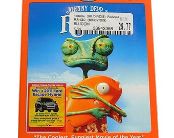 Rango Blu-ray/ DVD Movie- Video