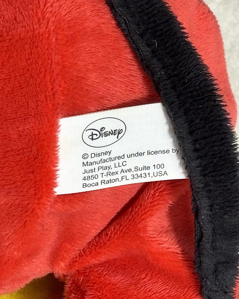 2015 Disney Just Play Mickey Mouse Jumbo Stuffed Animal Toy image 6