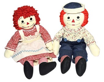Raggedy Ann Doll From 2002 Like New - Etsy