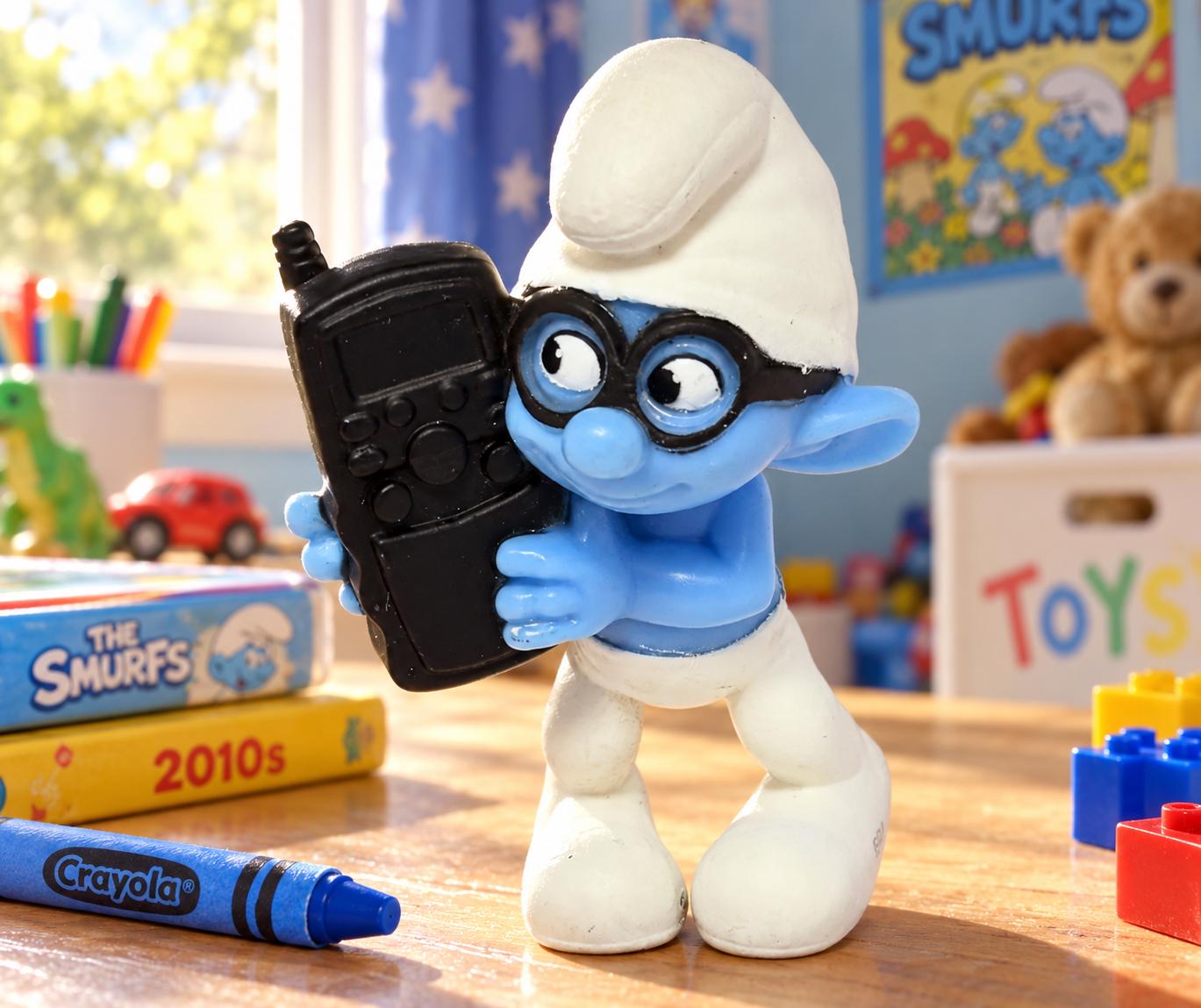 Mcdonalds Smurf - Etsy