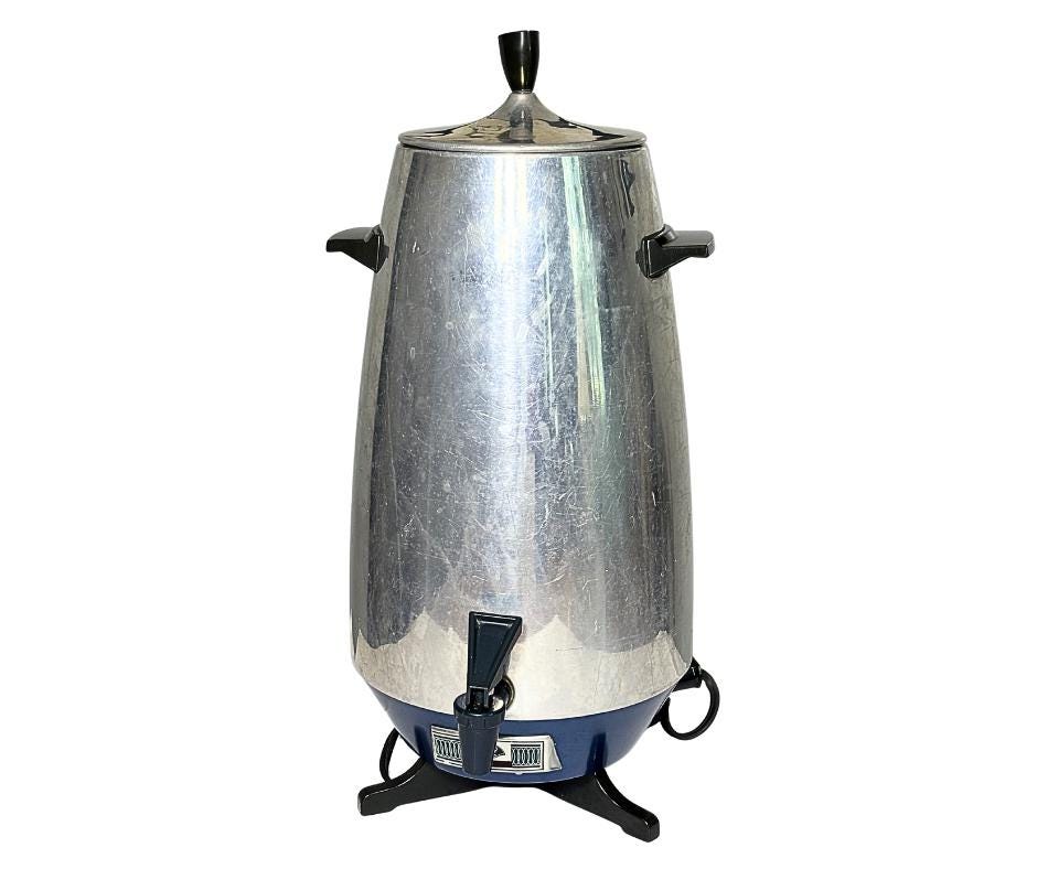 Vintage Mirro Coffee Percolator - Etsy