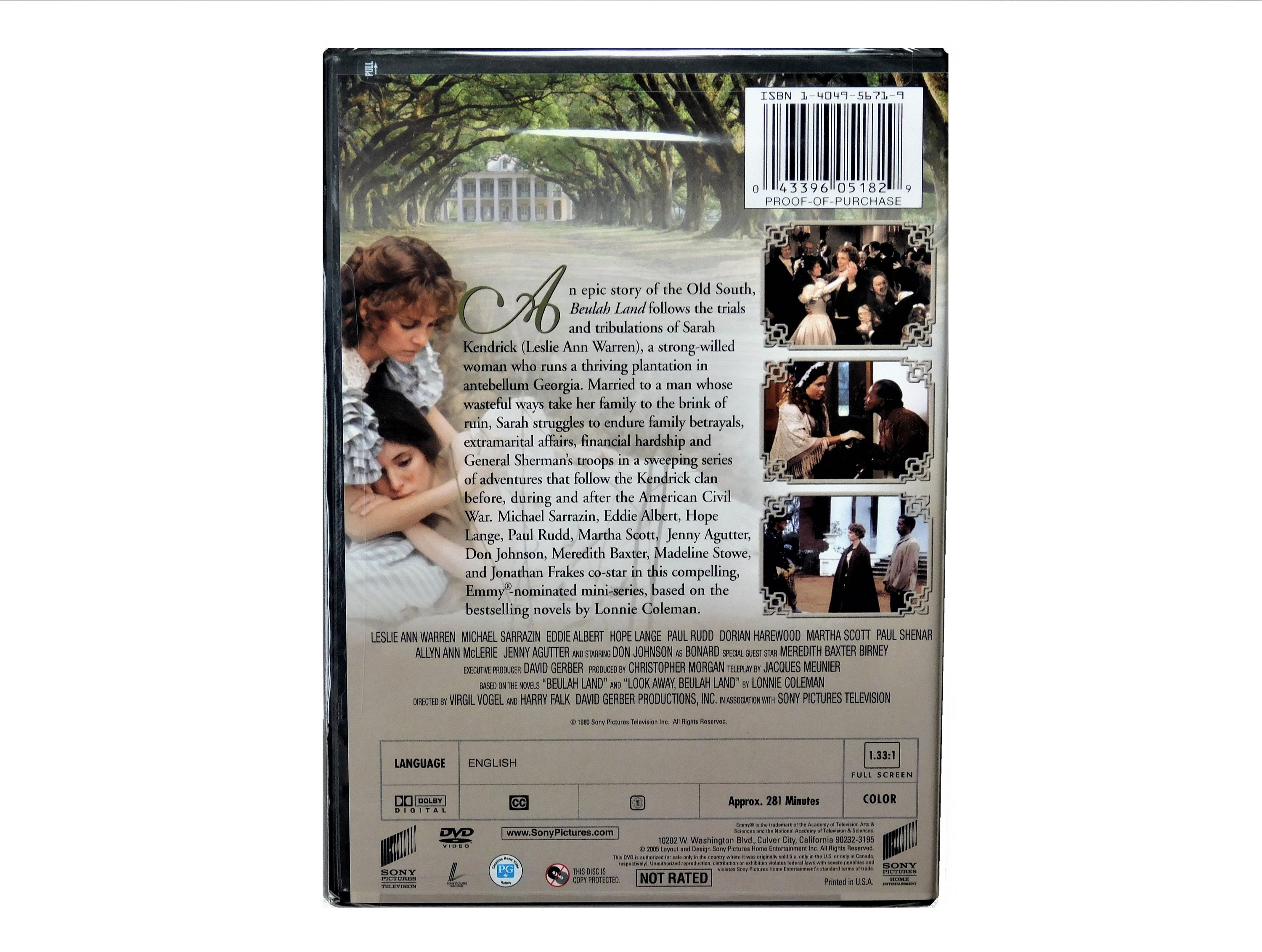 New Factory Sealed Beulah Land DVD Video