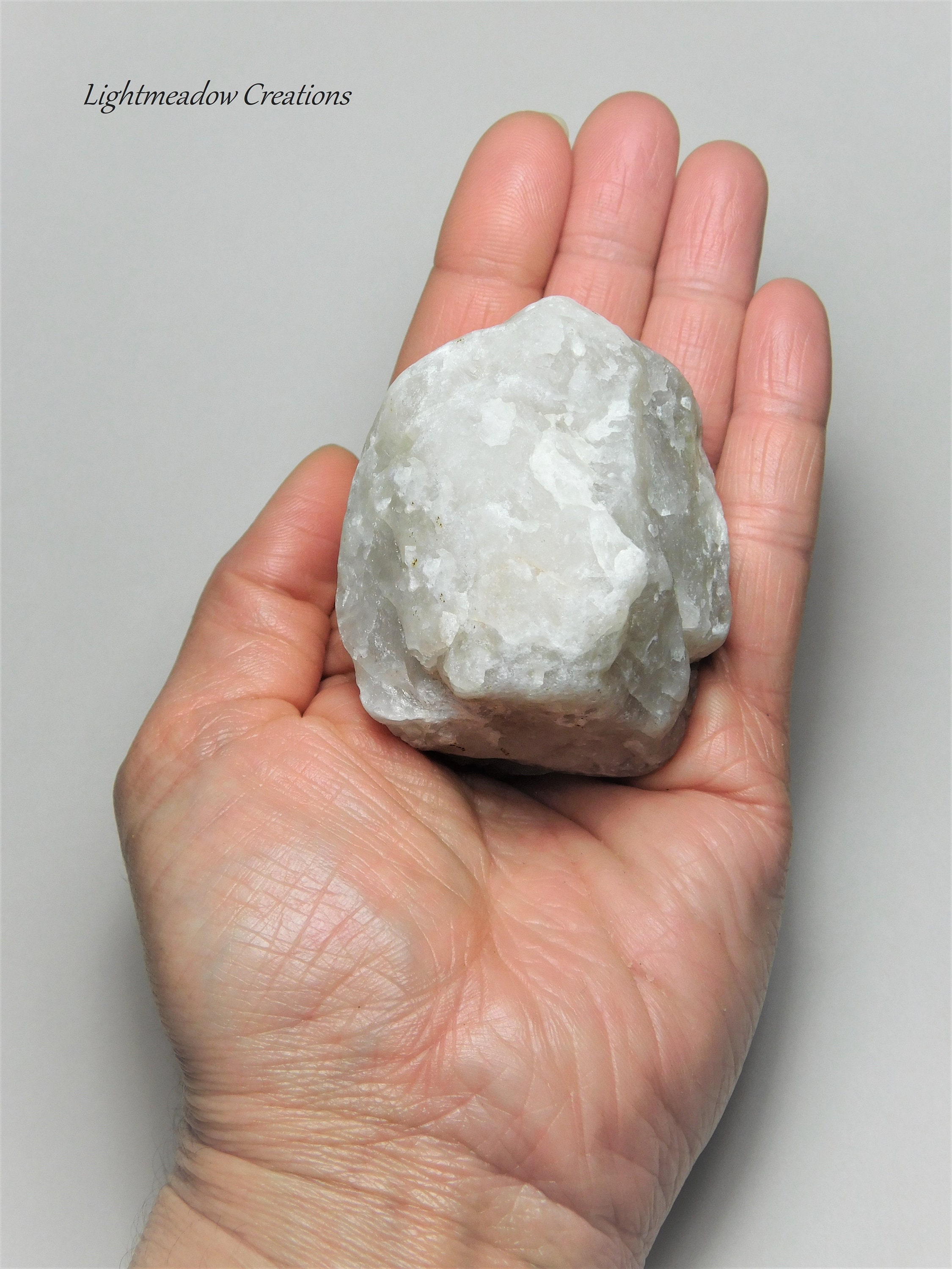 Natural Beautiful XXLarge Raw Milky White Snow Quartz Rough Stone