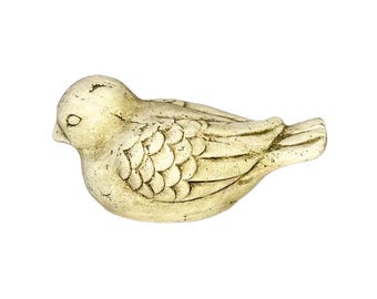 Vintage Ceramic Pottery Bird Statue Figurine Art Sculpture Farmhouse Garden Décor
