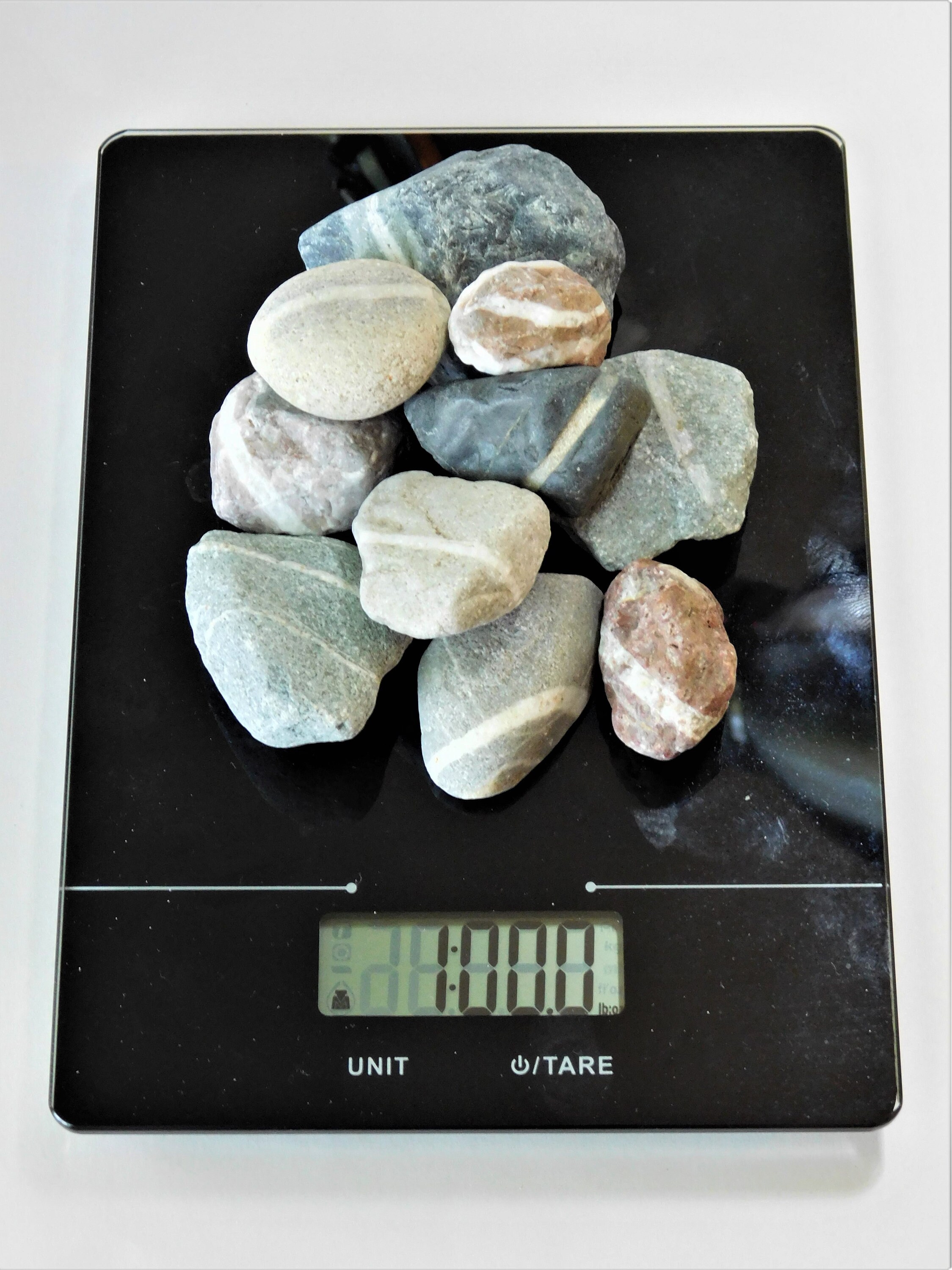 Stones By The Pound One Pound 16 oz. Large XXLarge Raw Wishing