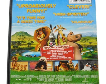 Madagascar Escape 2 Africa DVD Movie- Video - Etsy Canada