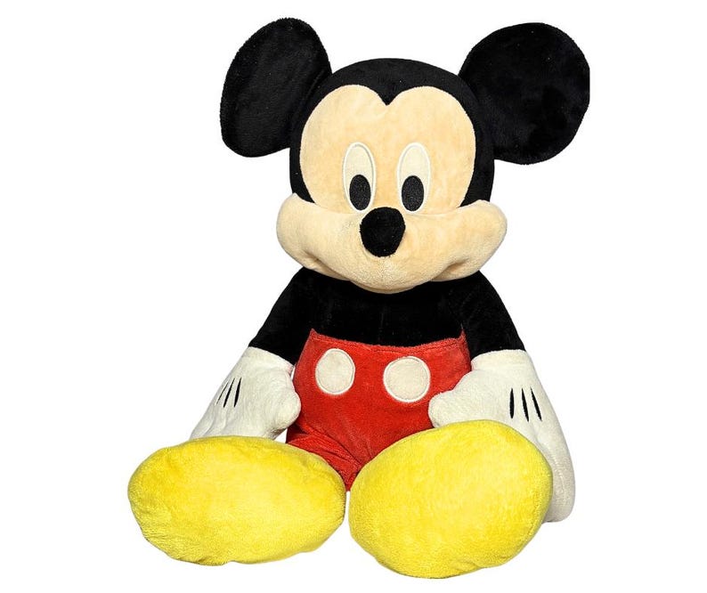 2015 Disney Just Play Mickey Mouse Jumbo Stuffed Animal Toy image 1